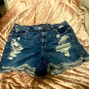American eagle plus size shorts size 18